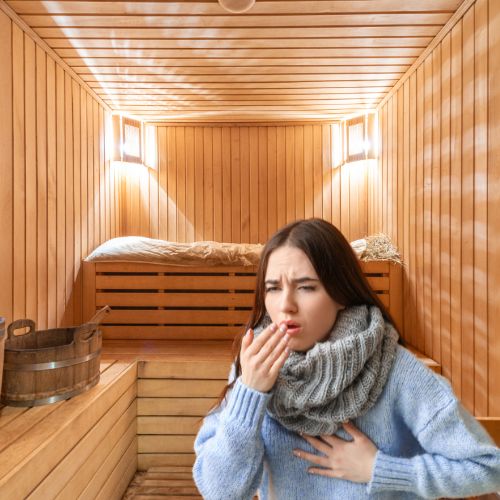 Mit Husten in die Sauna – Ist das sinnvoll oder gefährlich?