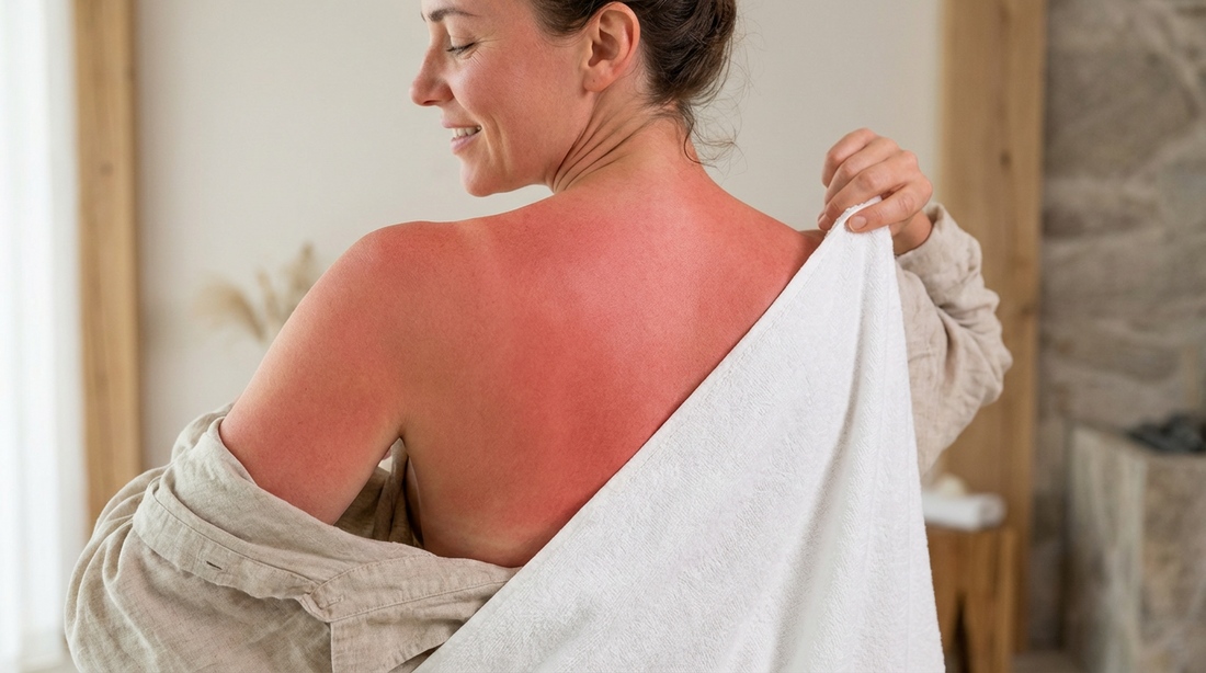 Starke Durchblutung der Haut nach Senfmehl-Anwendung aktiviert das Immunsystem