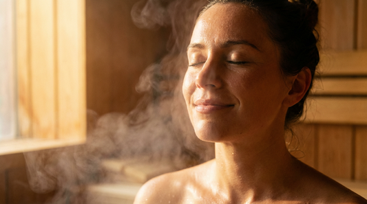 Sauna Dämpfe einatmen: Bedenkenlos tief durchatmen beim Saunaaufguss mit Saunadrops – die PVA-Folie ist ungiftig und medizinisch unbedenklich