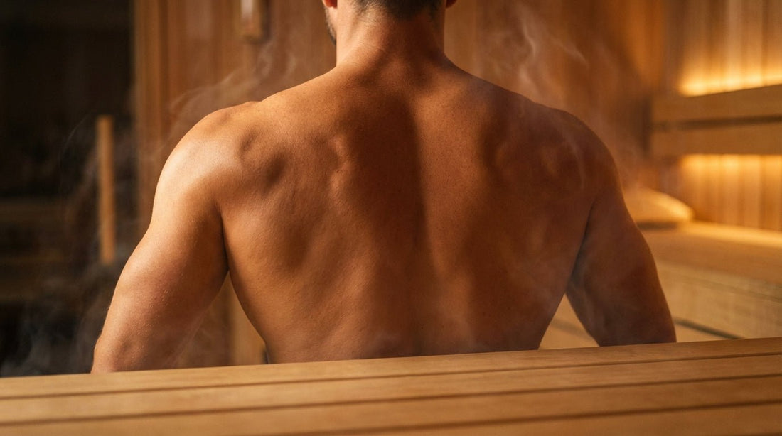 Sauna bei Muskelkater: Wärme fördert die Durchblutung der Muskulatur und unterstützt die Regeneration