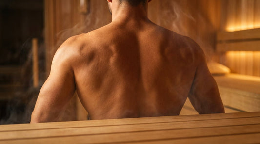 Sauna bei Muskelkater: Wärme fördert die Durchblutung der Muskulatur und unterstützt die Regeneration
