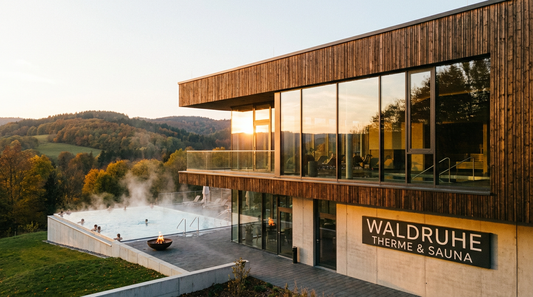 Moderne Saunawelt im Balneon Neustadt am Rübenberge mit Panoramablick in den Saunapark