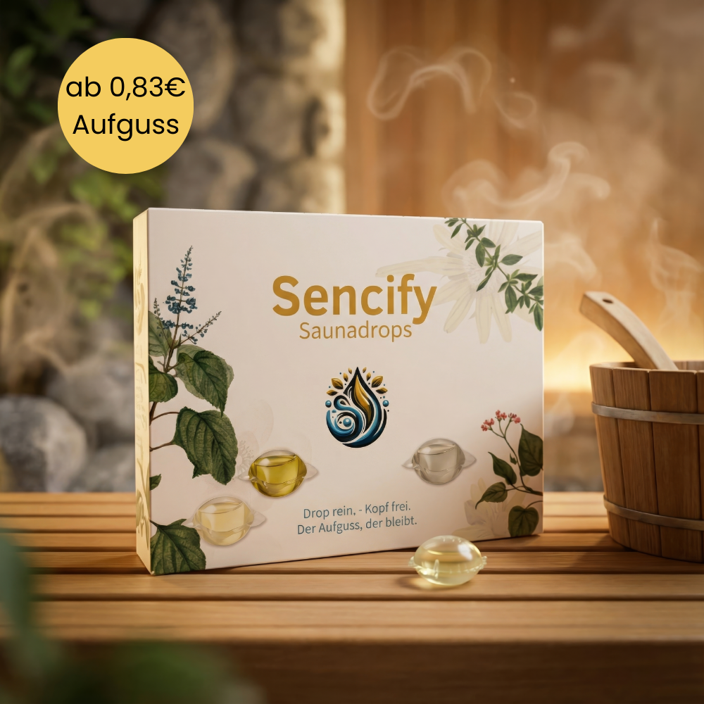 Vergleich zwischen billigen, gestreckten Aufgussmitteln und einem hochwertigen Saunadrop.