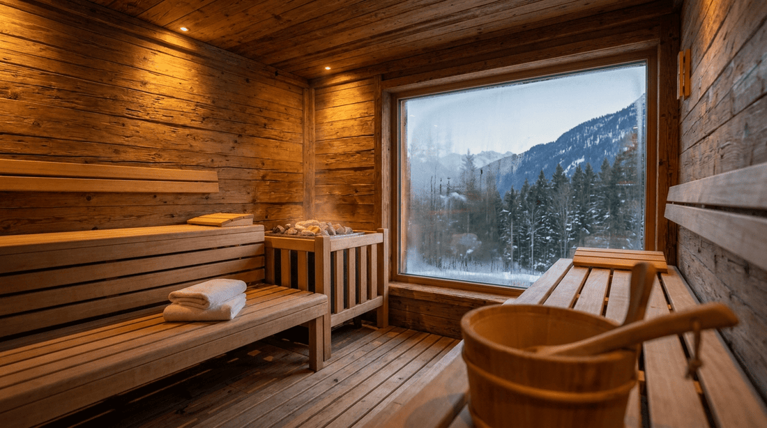 Hochwertige finnische Sauna in einem Wellnesshotel im Bayerischen Wald – was ein gutes Wellnesshotel wirklich ausmacht, zeigt der Preisvergleich.