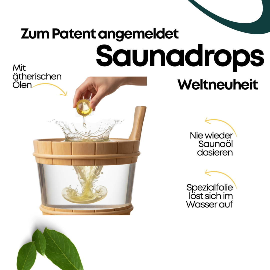 Saunadrops anwendungsanzeige als bild